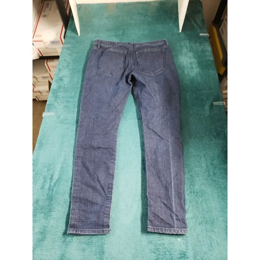 Loft Jeans Size 6 Petite Women Blue Pants Denim Stretch Mid Rise Modern Skinny